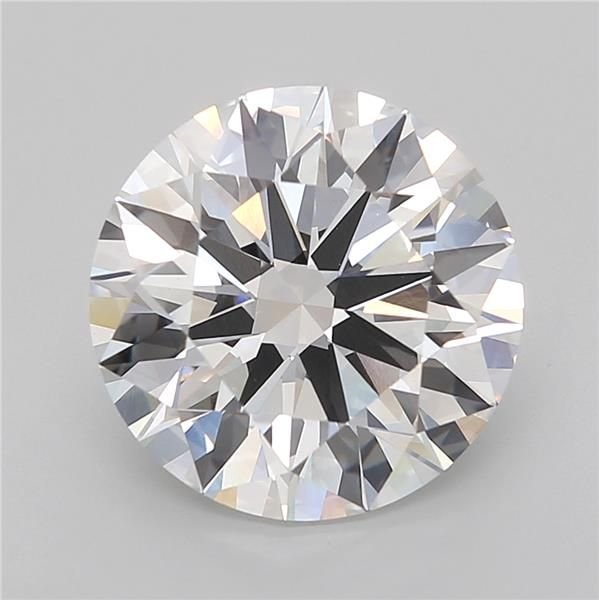 6.51ct E VVS2 Rare Carat Ideal Cut Round Lab Grown Diamond