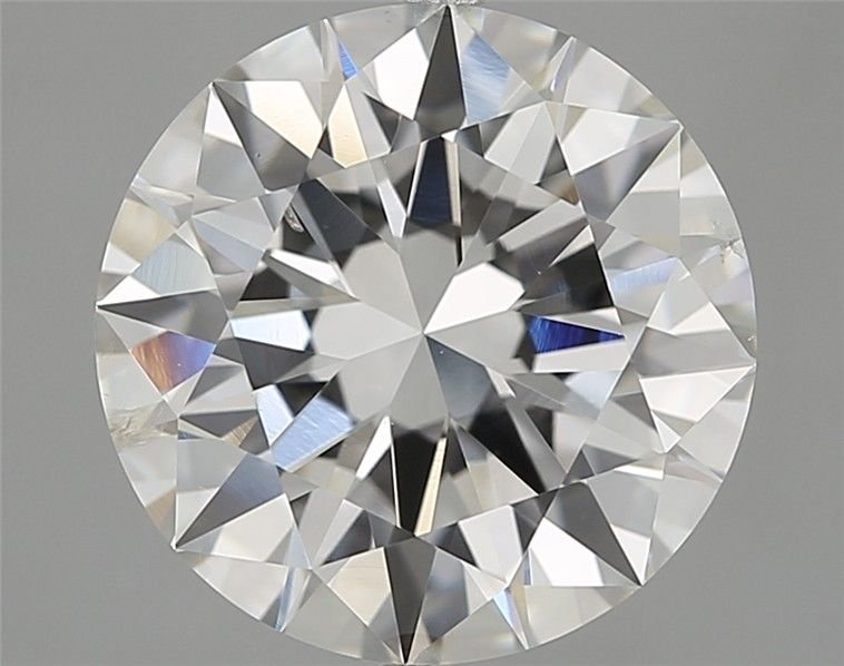 5.04ct G SI1 Excellent Cut Round Diamond