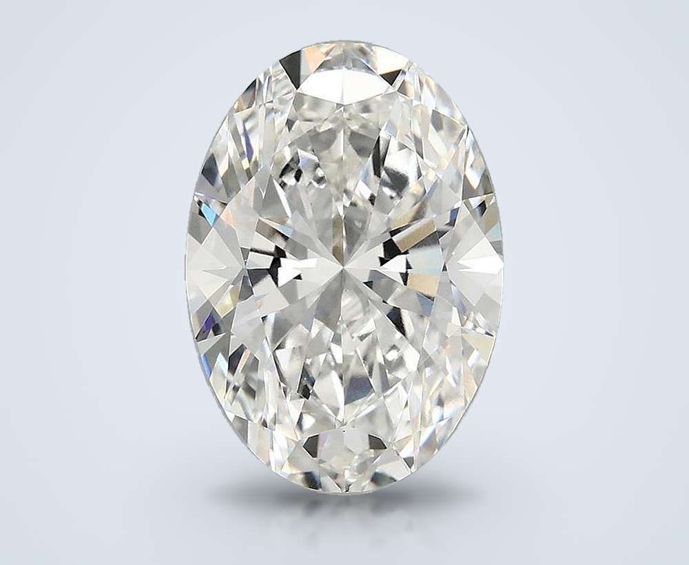 3.83 Carat Oval Lab Diamond