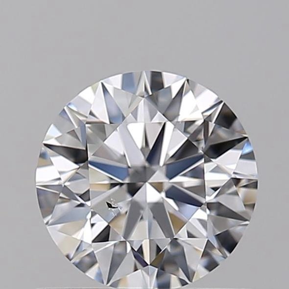 0.75ct D SI2 Rare Carat Ideal Cut Round Diamond