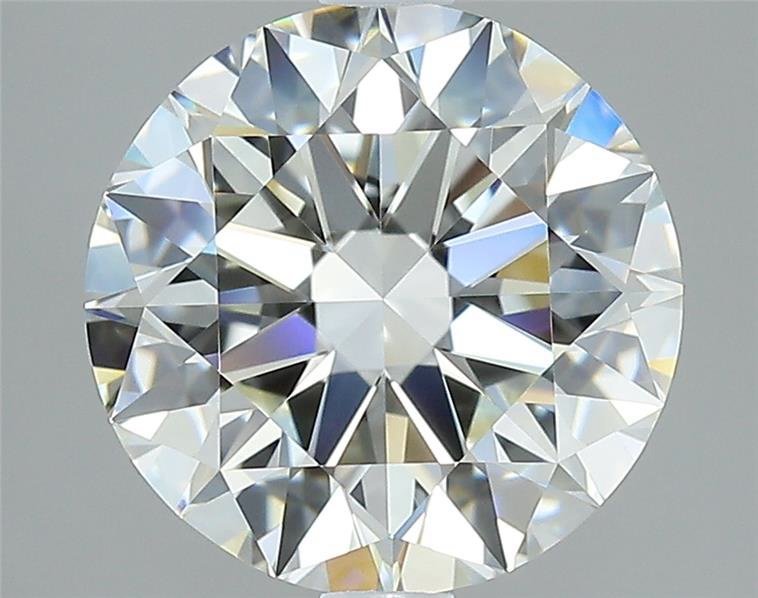 2.79ct J VVS2 Rare Carat Ideal Cut Round Diamond