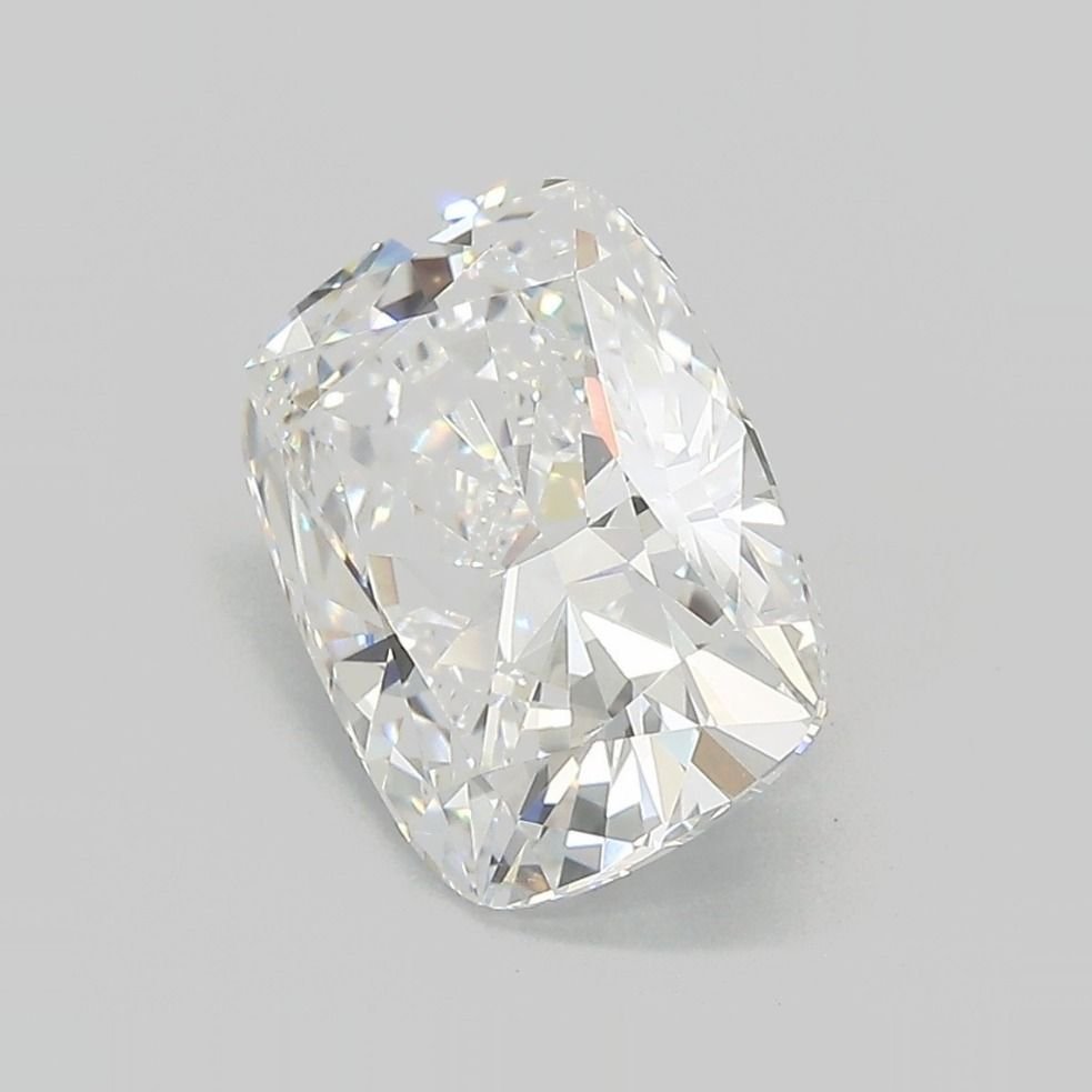 3.25ct D VS1 Very Good Cut Cushion Lab Grown Diamond