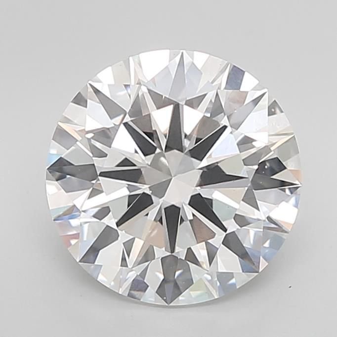 5.03ct F VS1 Rare Carat Ideal Cut Round Lab Grown Diamond