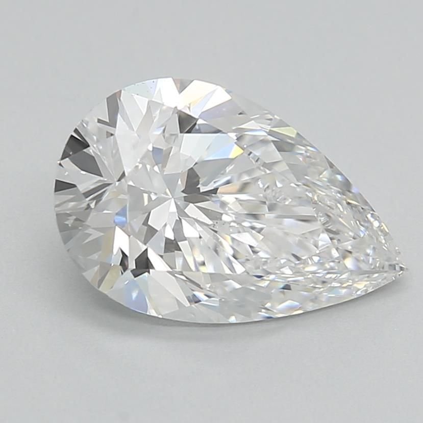 1.50ct E VS1 Rare Carat Ideal Cut Pear Lab Grown Diamond