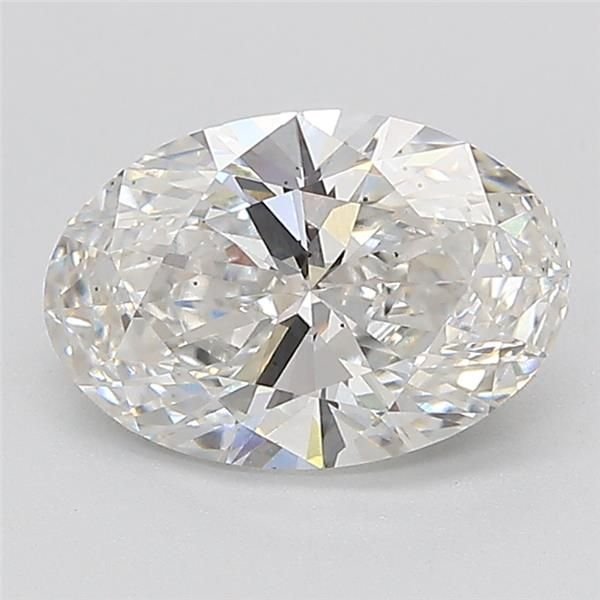 1.55ct F VS2 Rare Carat Ideal Cut Oval Lab Grown Diamond