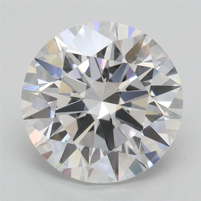 3.56ct E VVS2 Rare Carat Ideal Cut Round Lab Grown Diamond