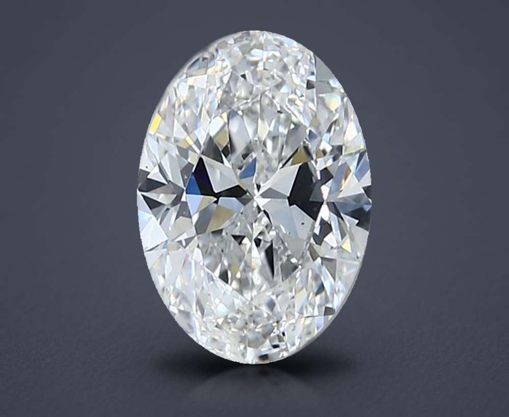 1.80 Carat Oval Natural Diamond