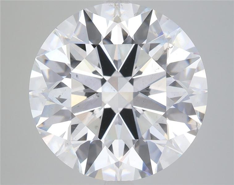 7.32ct F SI1 Rare Carat Ideal Cut Round Lab Grown Diamond