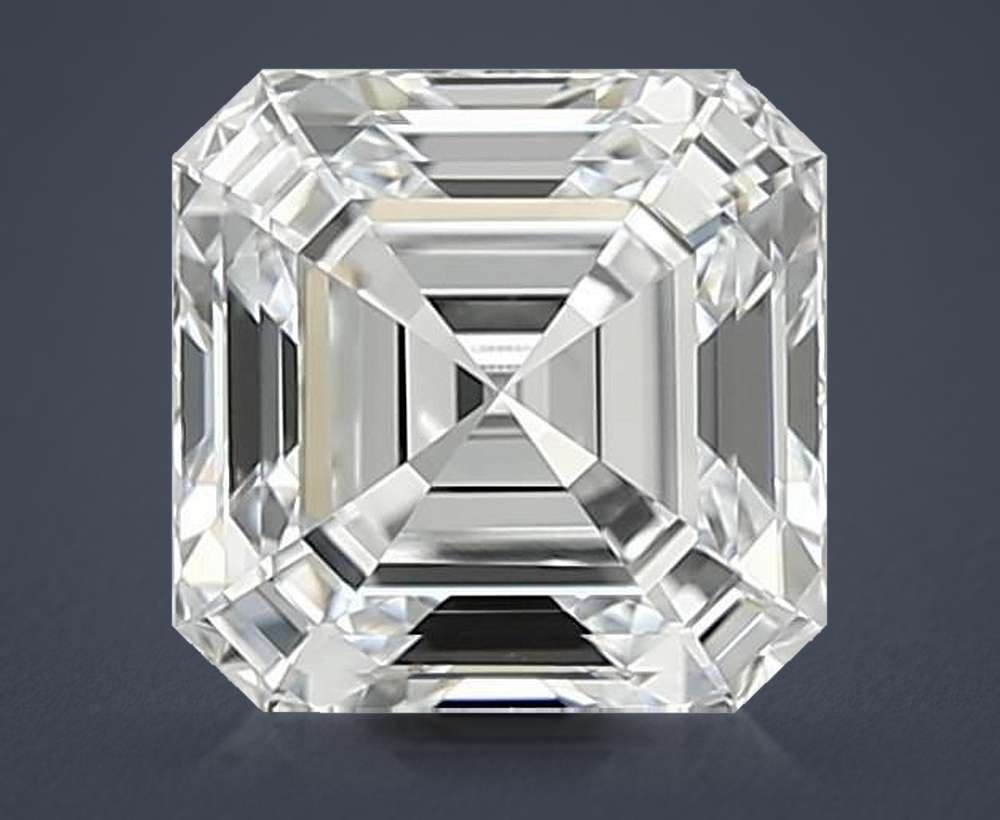 2.00 Carat Asscher Lab Diamond