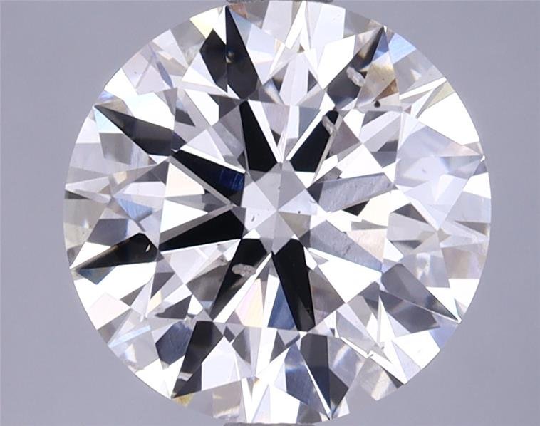 3.22ct H SI1 Rare Carat Ideal Cut Round Lab Grown Diamond