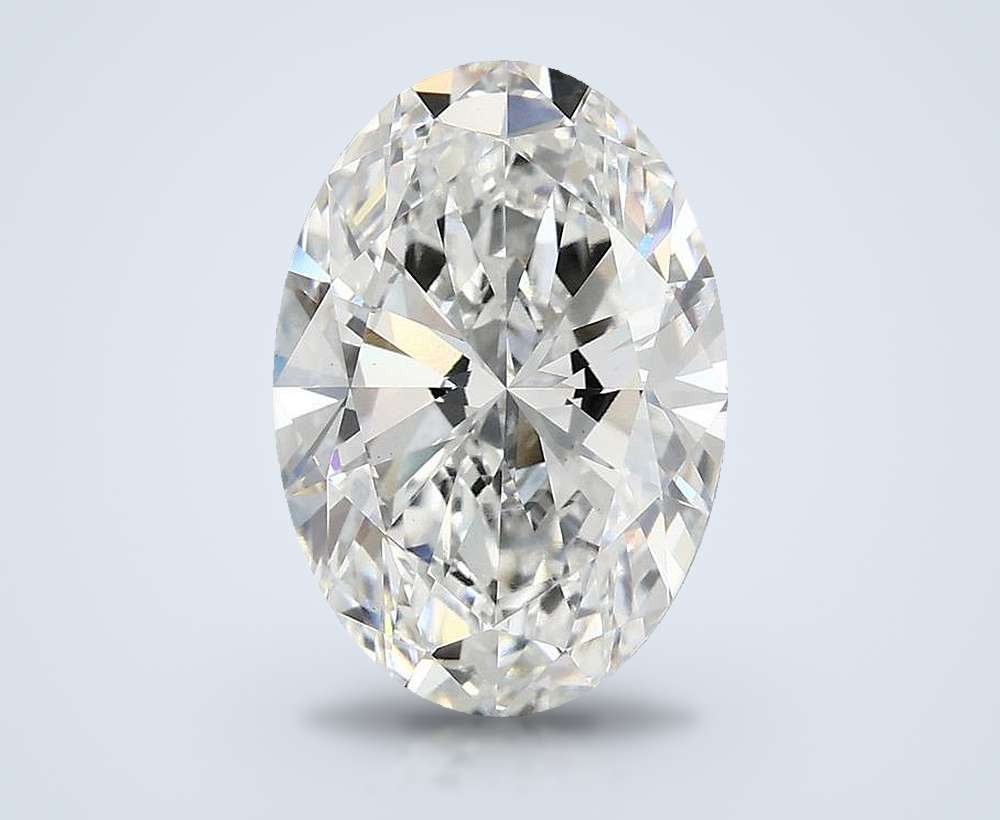 4.00 Carat Oval Lab Diamond