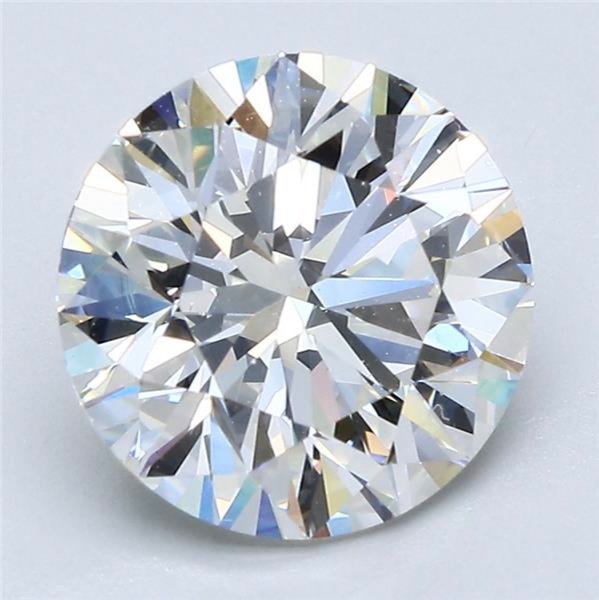 3.07ct I VS1 Rare Carat Ideal Cut Round Diamond