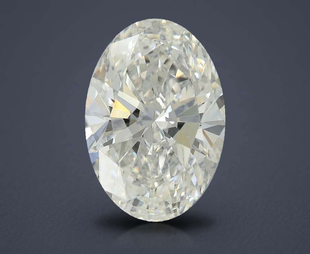 5.55 Carat Oval Lab Diamond