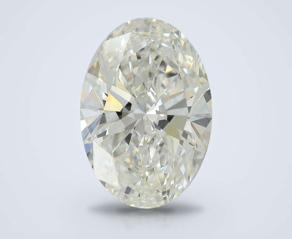 5.55 Carat Oval Lab Diamond