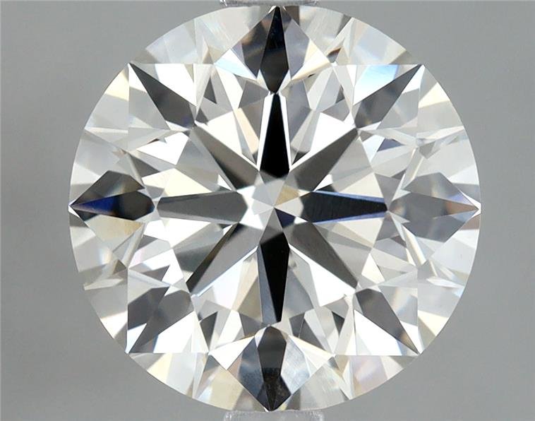 2.81ct I VVS2 Rare Carat Ideal Cut Round Lab Grown Diamond