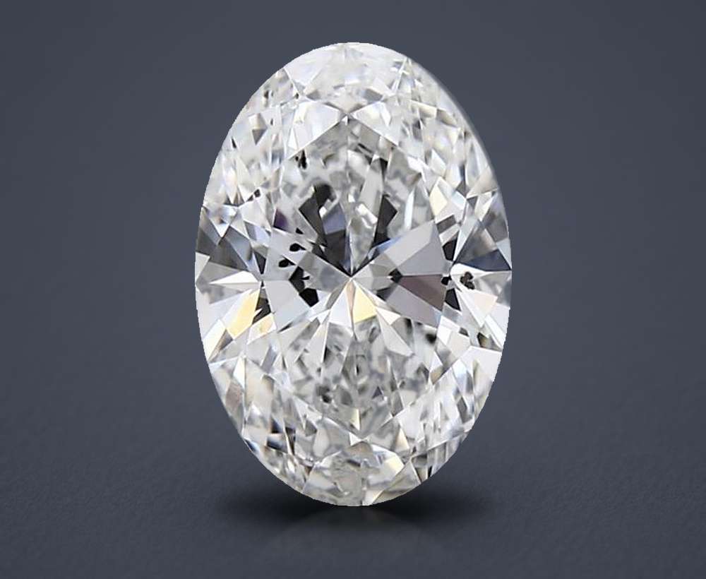 1.53 Carat Oval Lab Diamond