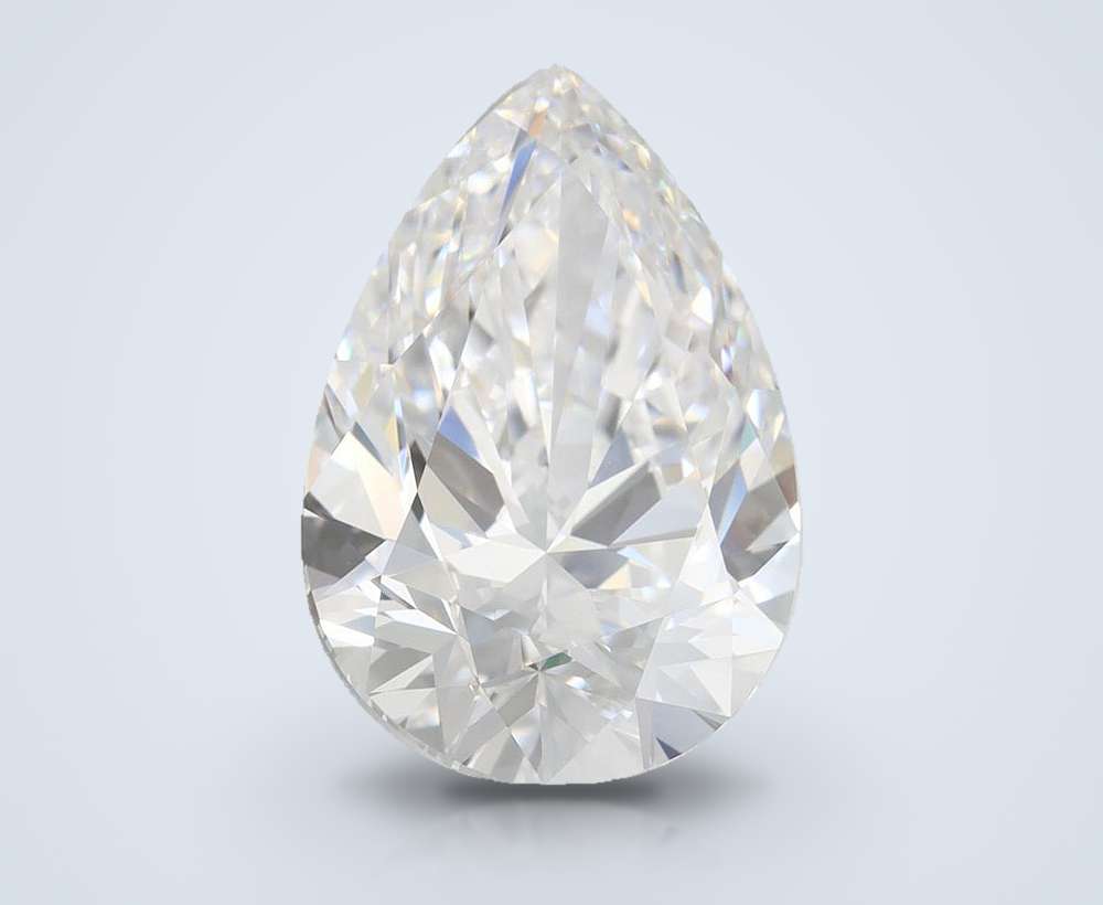 5.22 Carat Pear Lab Diamond