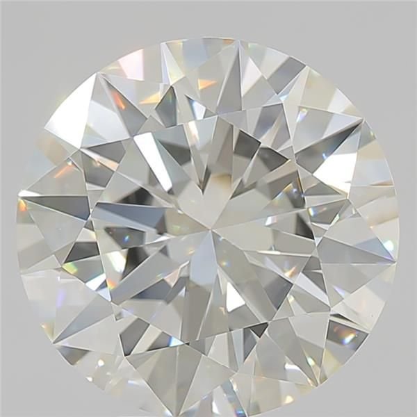 5.88ct J IF Excellent Cut Round Diamond