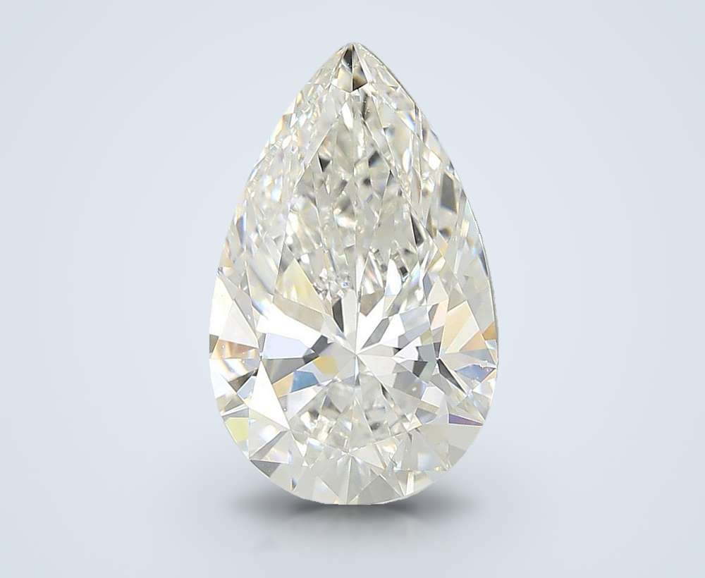 7.03 Carat Pear Lab Diamond