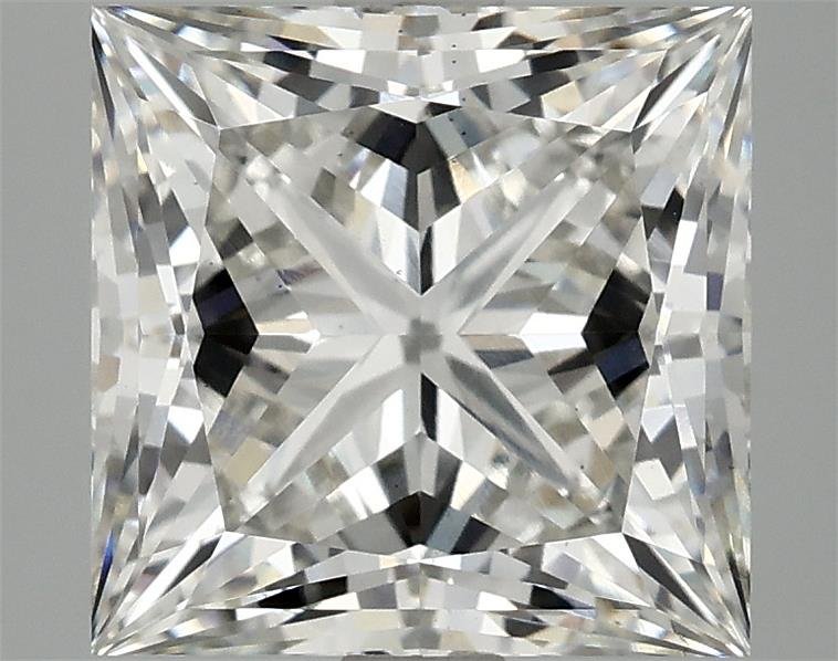 4.06ct H VS2 Rare Carat Ideal Cut Princess Lab Grown Diamond