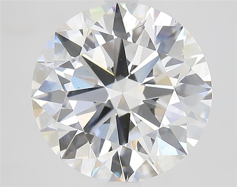 5.49ct E VS2 Rare Carat Ideal Cut Round Lab Grown Diamond