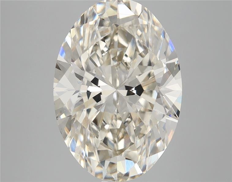 4.07ct I VS1 Rare Carat Ideal Cut Oval Lab Grown Diamond