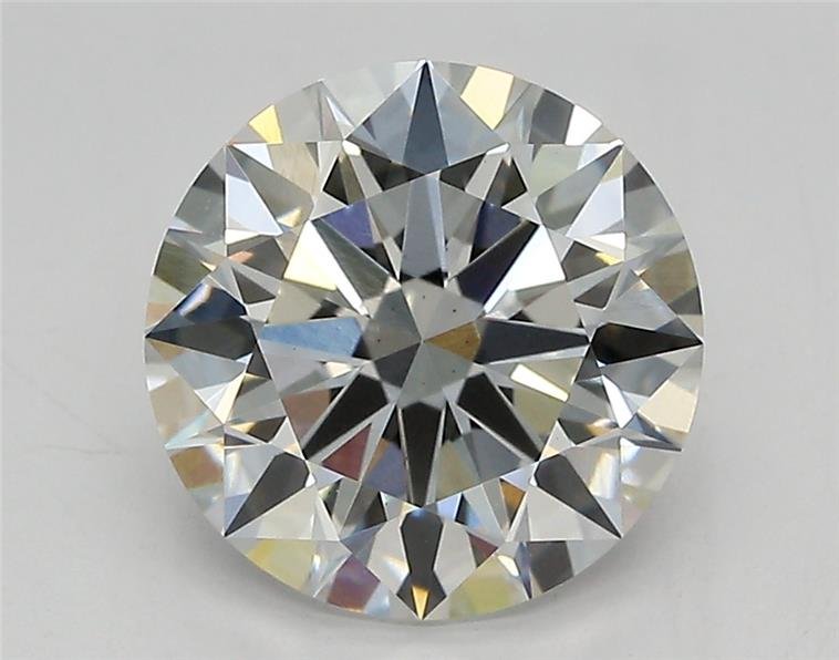 2.54ct F VS1 Rare Carat Ideal Cut Round Lab Grown Diamond