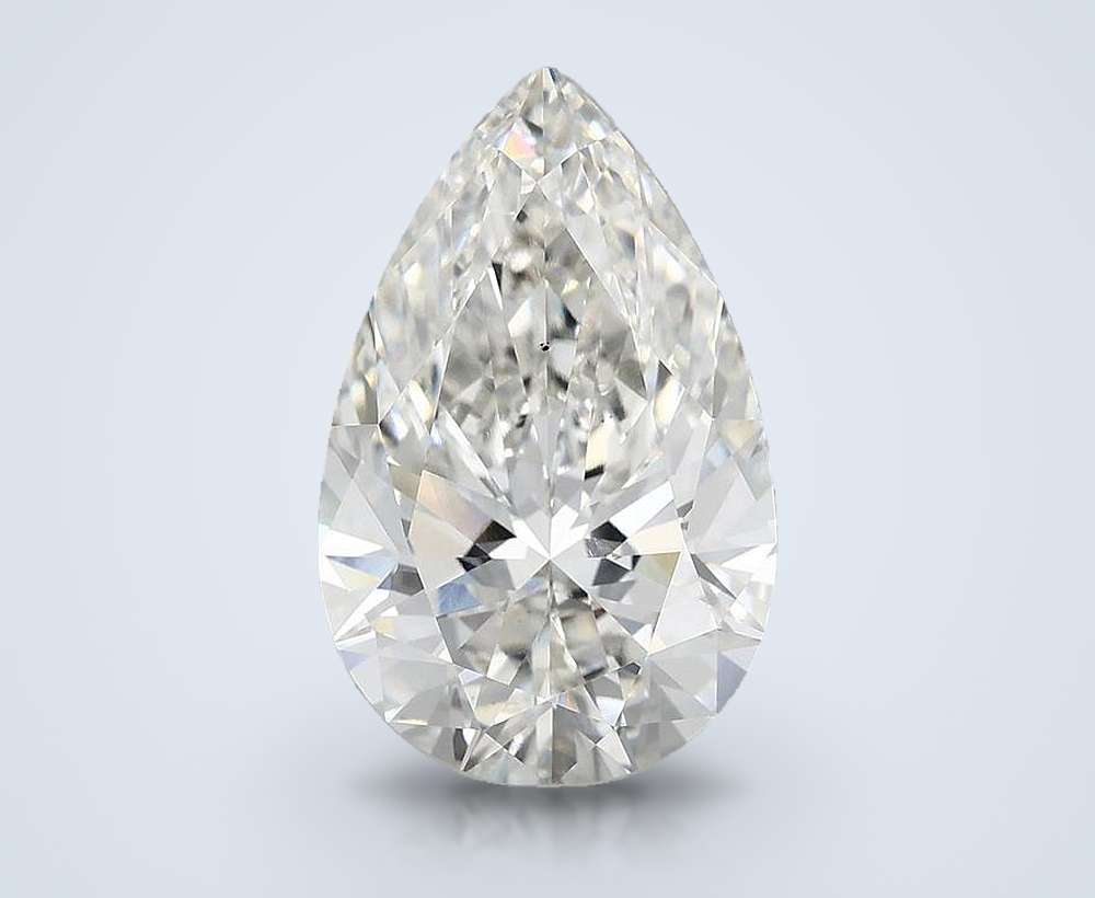 6.10 Carat Pear Lab Diamond
