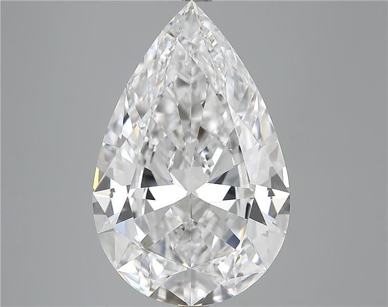 7.12ct D VS1 Very Good Cut Pear Diamond