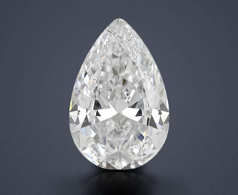7.12 Carat Pear Natural Diamond