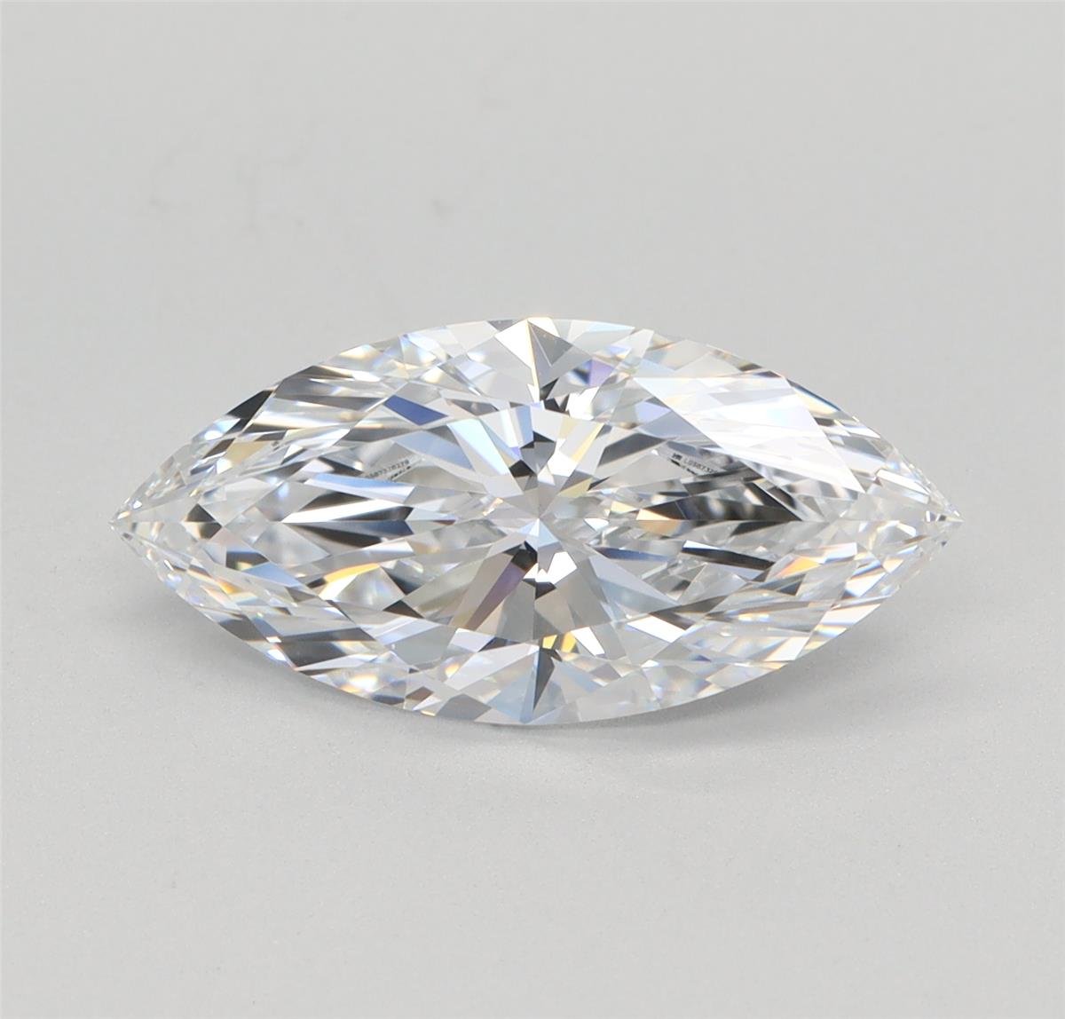 2.09ct D VVS2 Rare Carat Ideal Cut Marquise Lab Grown Diamond