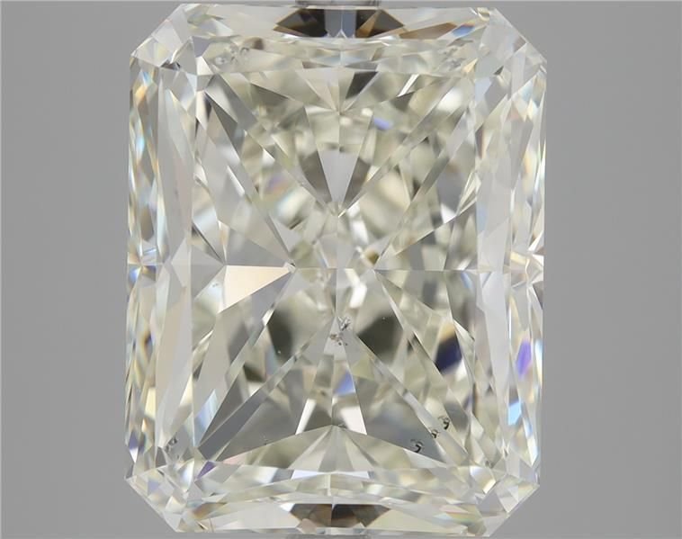 5.51ct K SI1 Rare Carat Ideal Cut Radiant Diamond