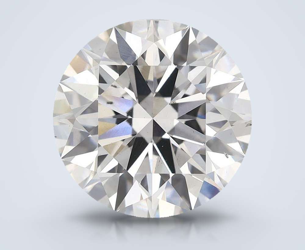 6.04 Carat Round Lab Diamond