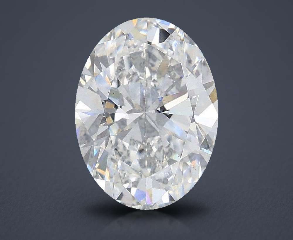 0.80 Carat Oval Lab Diamond