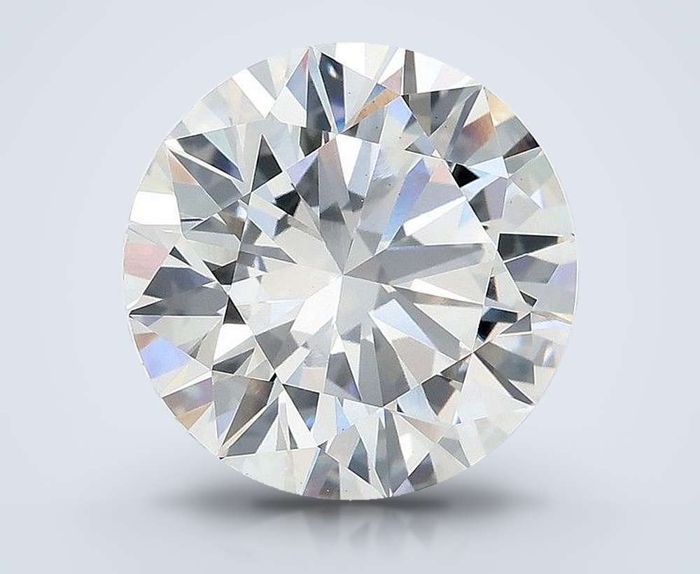 8.06 Carat Round Lab Diamond