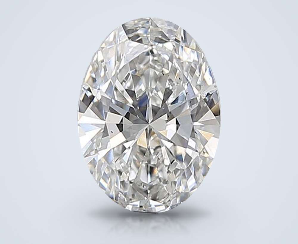 1.58 Carat Oval Lab Diamond