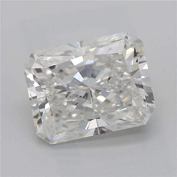 2.51ct I SI2 Rare Carat Ideal Cut Radiant Diamond