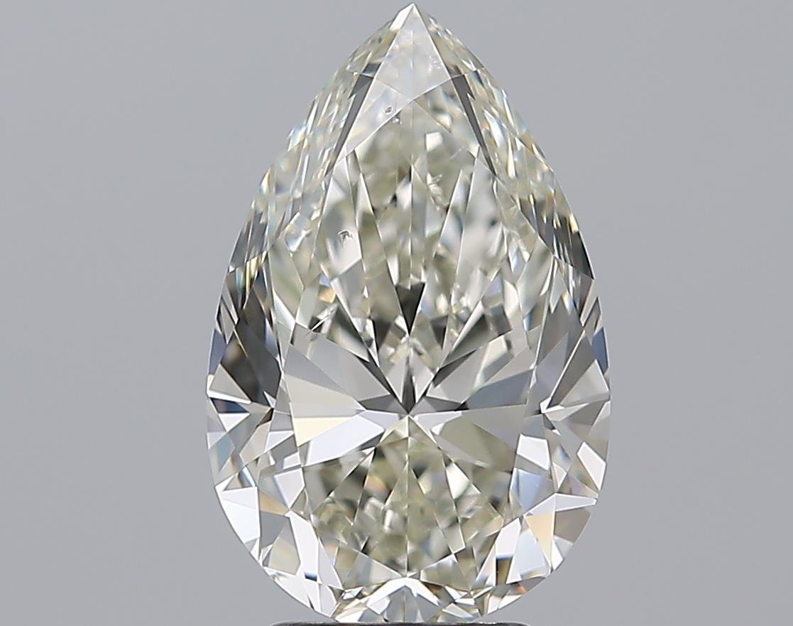 4.01ct K SI1 Excellent Cut Pear Diamond