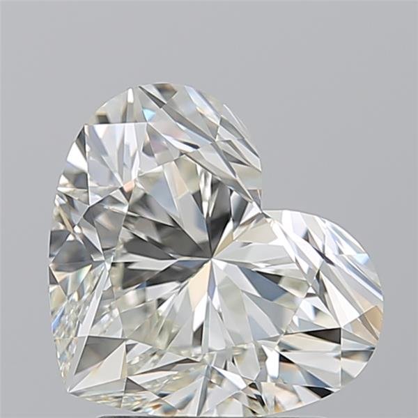 2.20ct K VS2 Rare Carat Ideal Cut Heart Diamond