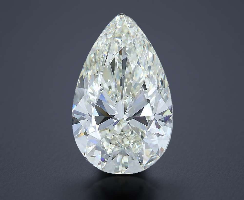 11.01 Carat Pear Natural Diamond