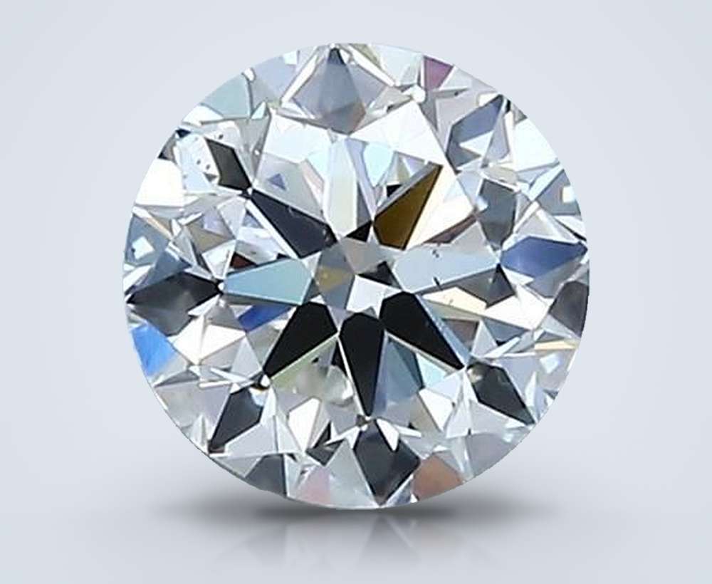 0.90 Carat Round Natural Diamond