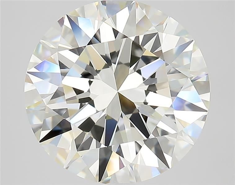 5.03ct J VS1 Rare Carat Ideal Cut Round Diamond