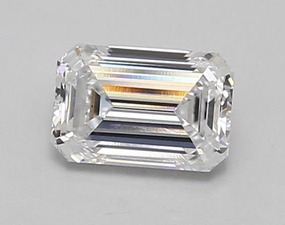 0.96ct D VVS2 Rare Carat Ideal Cut Emerald Lab Grown Diamond