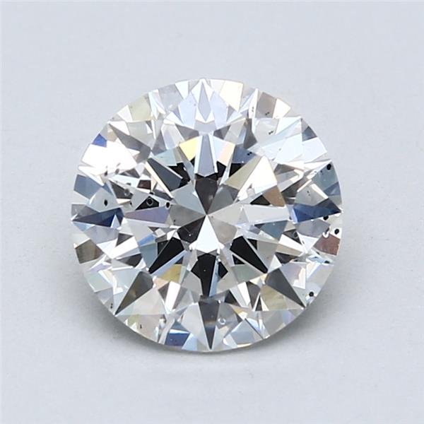 2.08ct E SI2 Rare Carat Ideal Cut Round Lab Grown Diamond