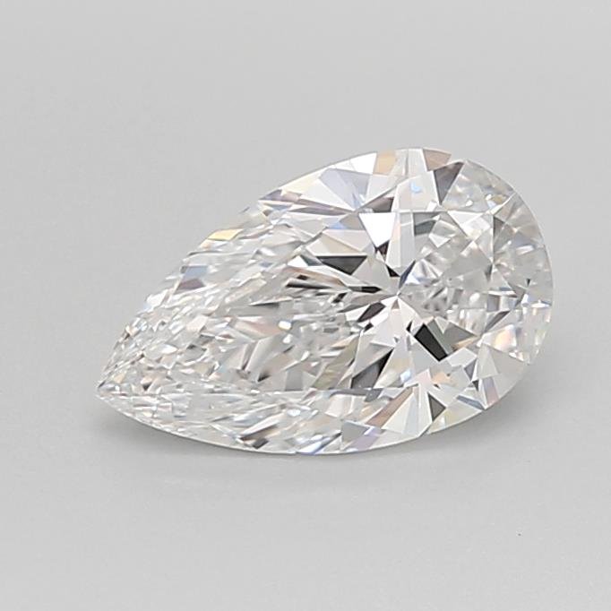 0.94ct D VVS1 Rare Carat Ideal Cut Pear Lab Grown Diamond
