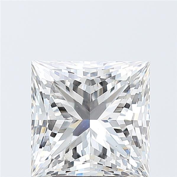 3.37ct H VS1 Rare Carat Ideal Cut Princess Lab Grown Diamond