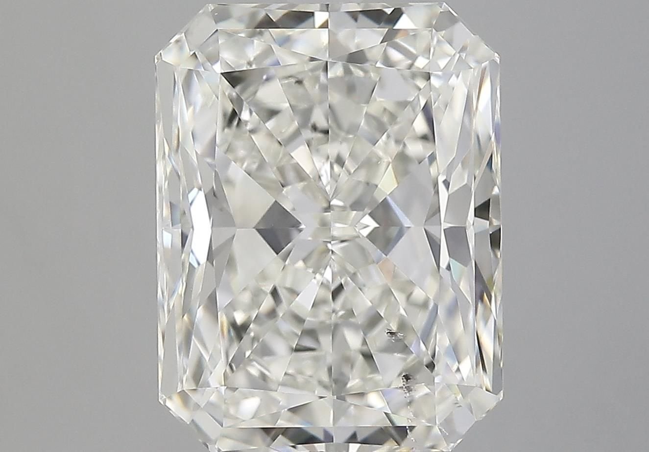 7.06ct K SI1 Rare Carat Ideal Cut Radiant Diamond