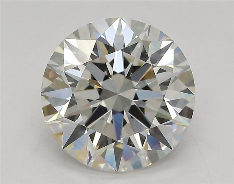 2.51ct F VVS2 Rare Carat Ideal Cut Round Lab Grown Diamond