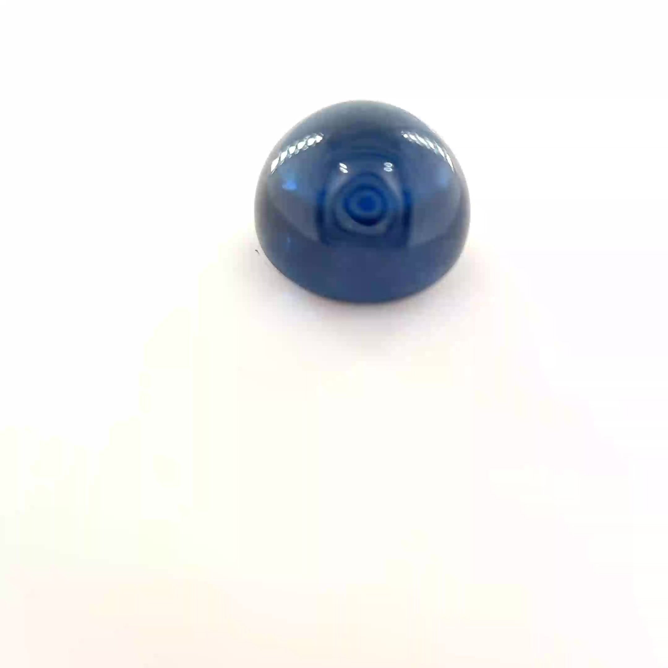 2.30 Carat Deep Blue Round Sapphire