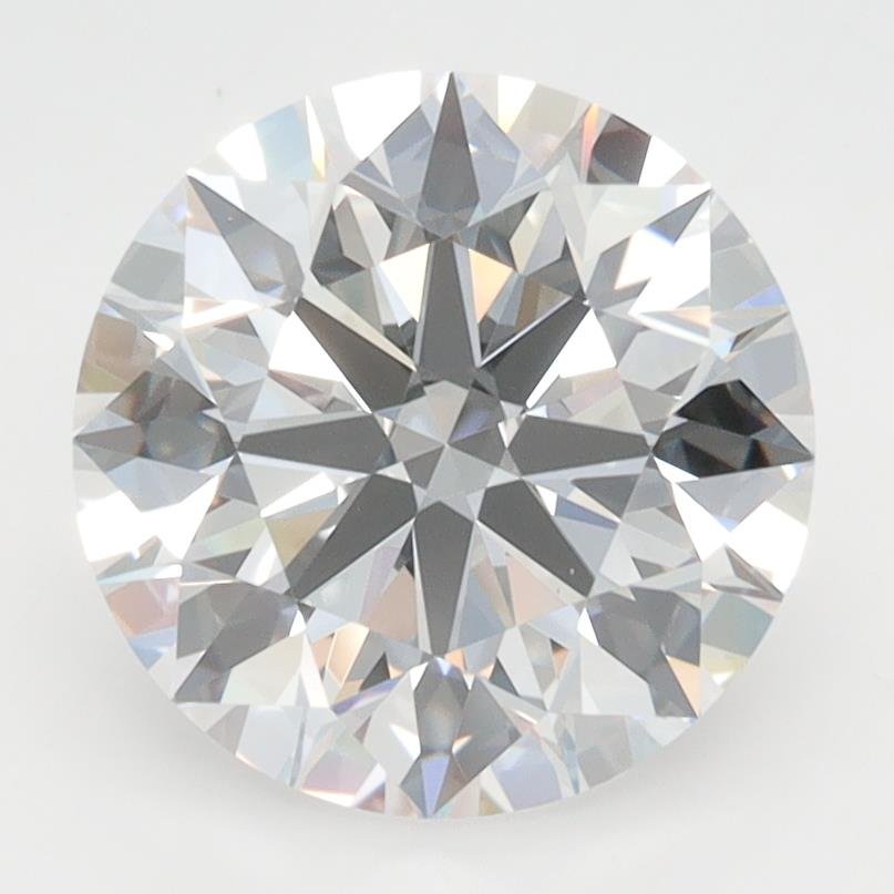 2.91ct D VVS2 Rare Carat Ideal Cut Round Lab Grown Diamond